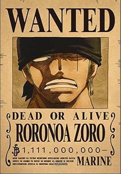 Amazon.co.jp: ONE PIECE手配書 最新額 ロロノアゾロ : おもちゃ